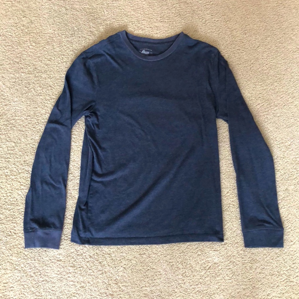 G.H. Bass and Co. Men’s S Long Sleeve Crew T-Shirt